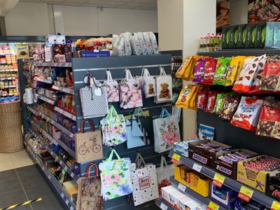 VVN team performed delivery of trade equipment and assembly works in the new store of the store chain "TOP" in Riga.14